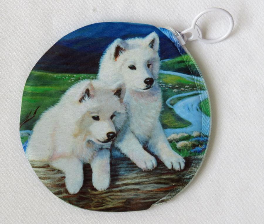 Samoyed 2A coin purse side 1